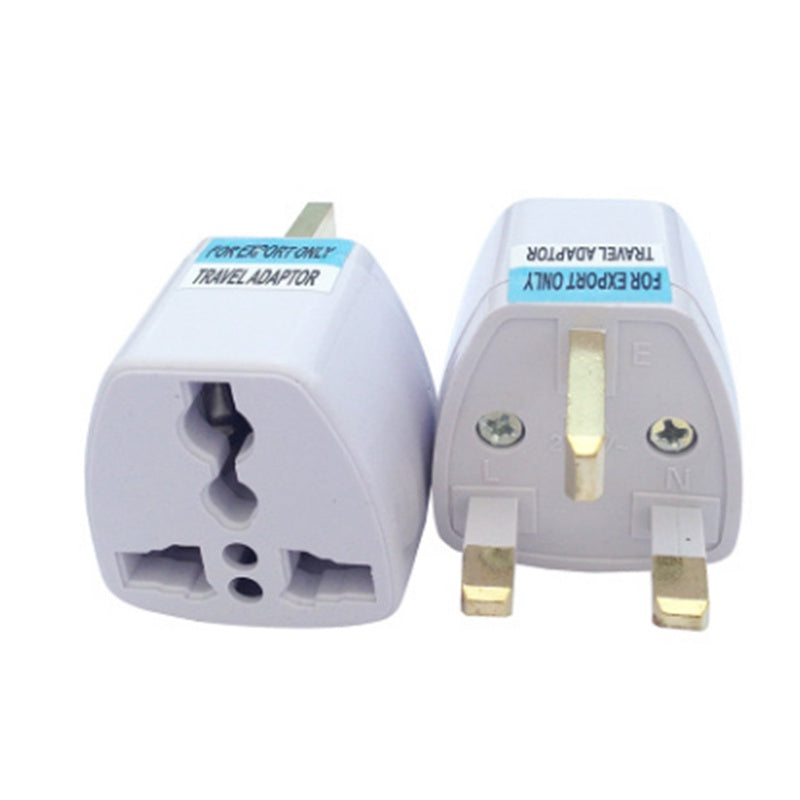 KTX-529747 Universal Multi-Country Plug Adapter for International Travel, 110-250V, 3-Hole & 2-Hole Versions