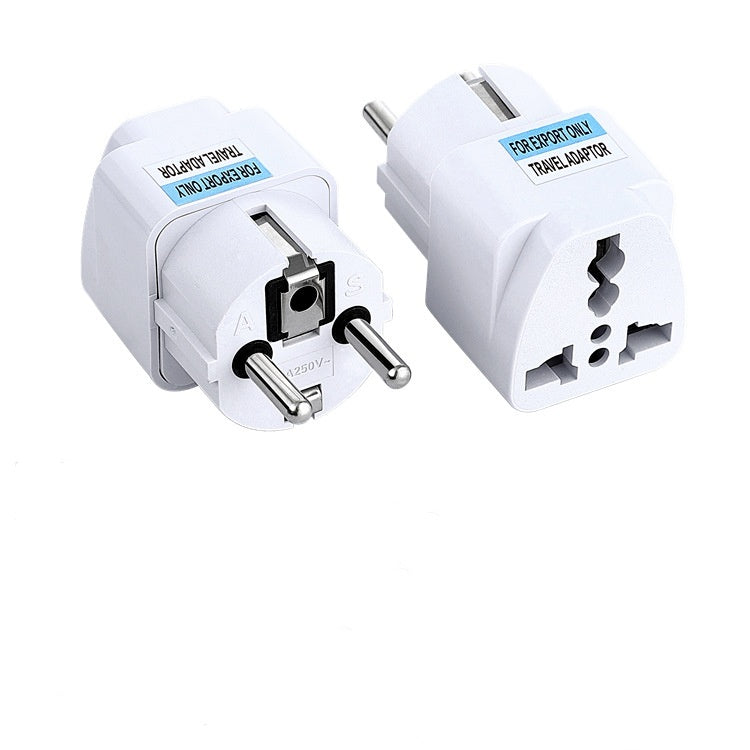 KTX-529747 Universal Multi-Country Plug Adapter for International Travel, 110-250V, 3-Hole & 2-Hole Versions