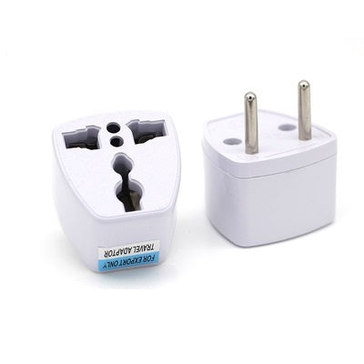 KTX-529747 Universal Multi-Country Plug Adapter for International Travel, 110-250V, 3-Hole & 2-Hole Versions