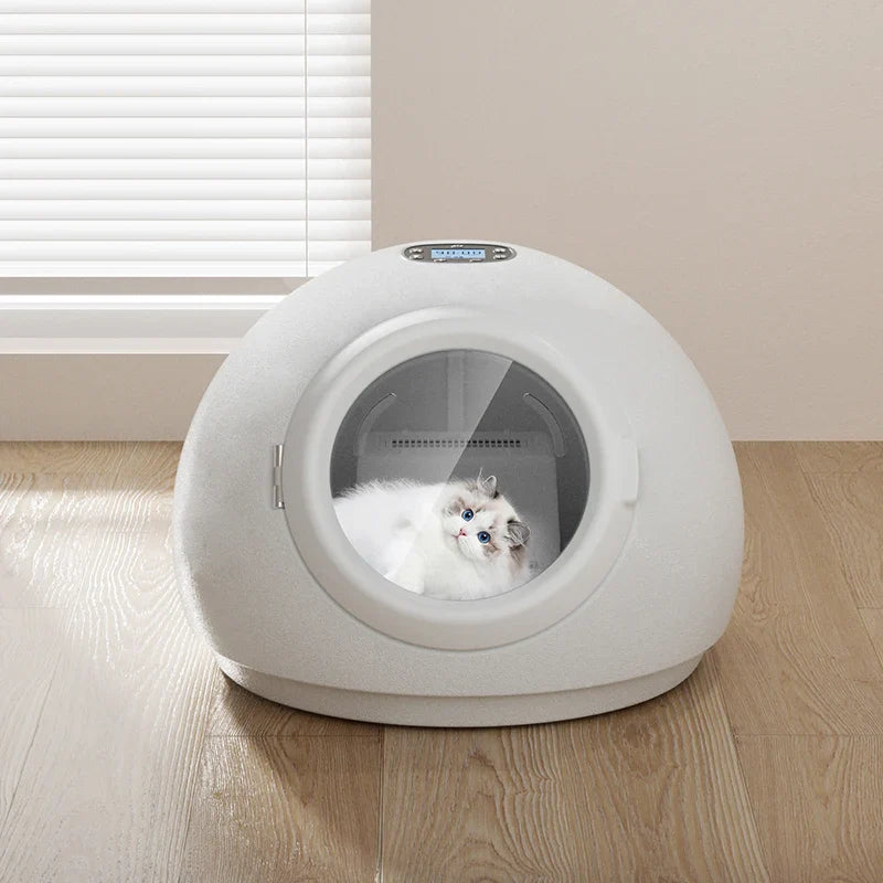 KTX-531091 55L Pet Blow Dryer Box with 4-Speed Fan, Low Noise, 800W, Suitable for Dogs and Other Small Animals