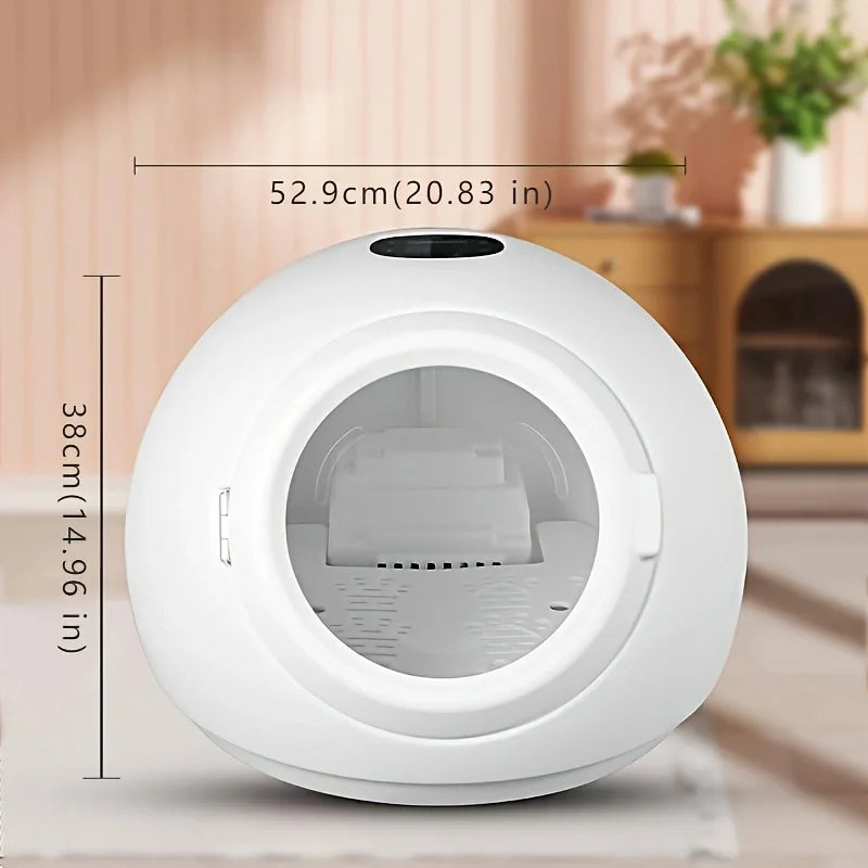 KTX-531091 55L Pet Blow Dryer Box with 4-Speed Fan, Low Noise, 800W, Suitable for Dogs and Other Small Animals