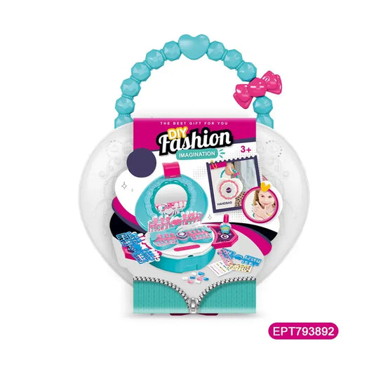 KTX-531667 DIY Manicure Play Set for Girls - Educational Pretend Play Toy, Assorted Colors, Ages 5 to 7