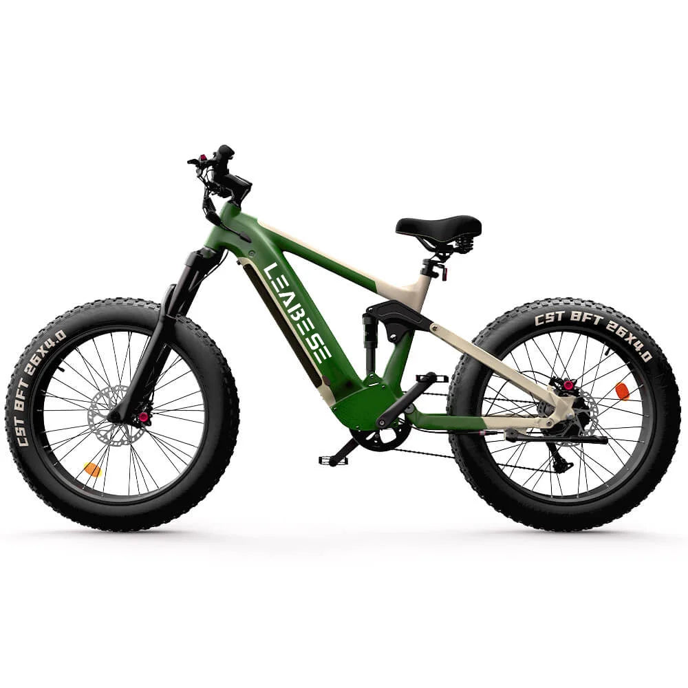 KTX-532691 26 Inch Full Suspension Electric Mountain Bike with 750W Bafang Motor and Aluminum Alloy Frame