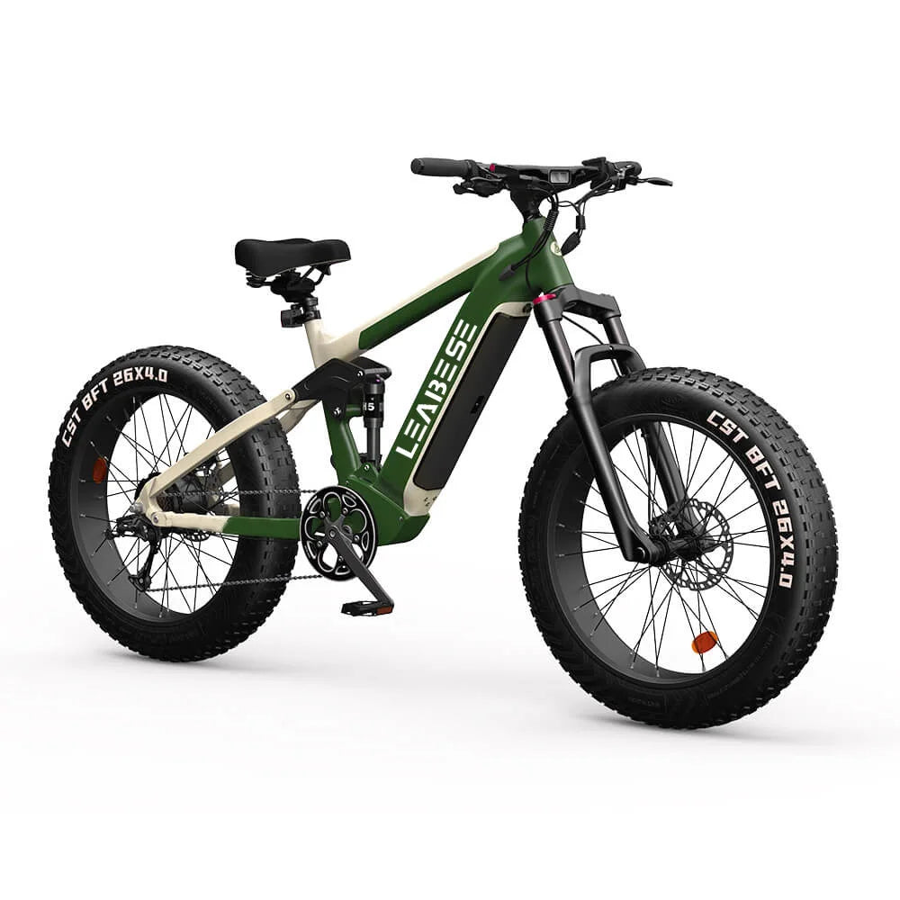 KTX-532691 26 Inch Full Suspension Electric Mountain Bike with 750W Bafang Motor and Aluminum Alloy Frame