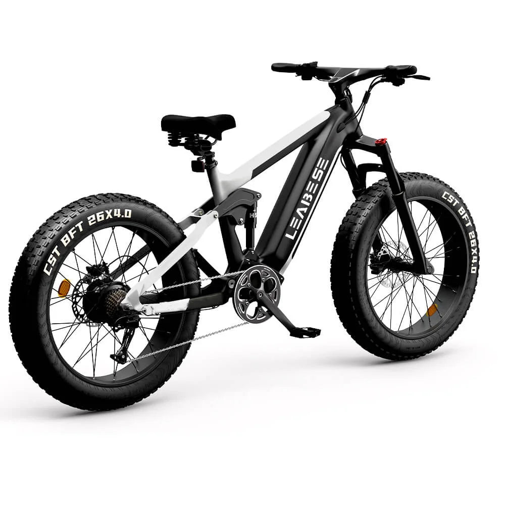 KTX-532691 26 Inch Full Suspension Electric Mountain Bike with 750W Bafang Motor and Aluminum Alloy Frame