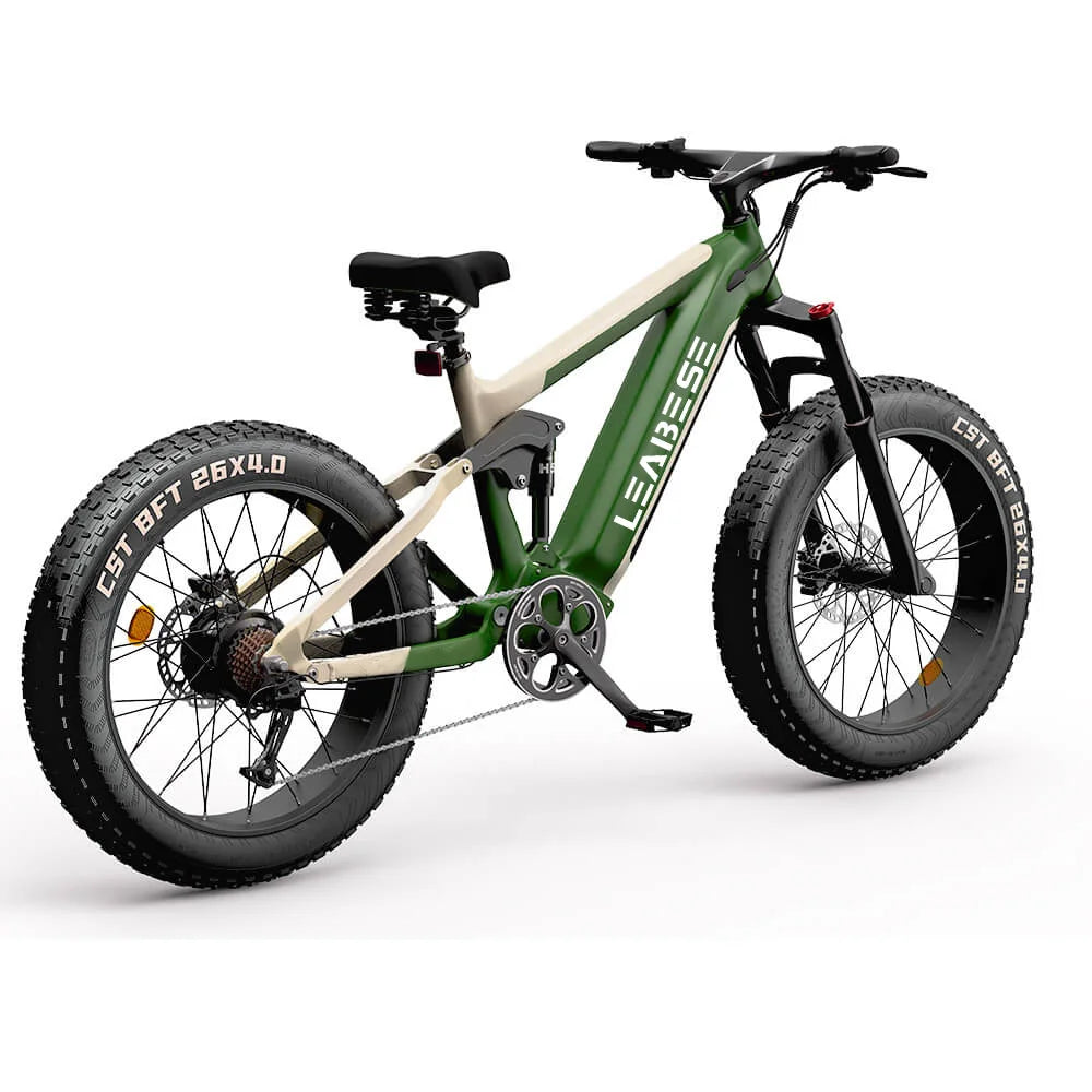 KTX-532691 26 Inch Full Suspension Electric Mountain Bike with 750W Bafang Motor and Aluminum Alloy Frame
