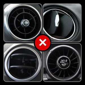 KTX-533203 Universal Car Air Vent Mobile Phone Holder - Snap-On Rechargeable Design