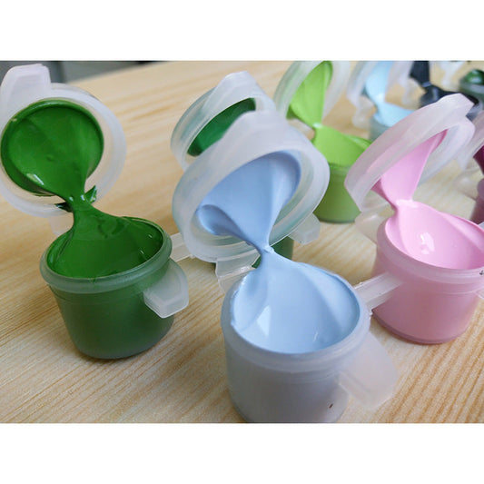 KTX-535123 DIY Painting by Numbers Kit - Cute Shih Tzu Design, 40x50 cm Linen Canvas with Brushes and Paints