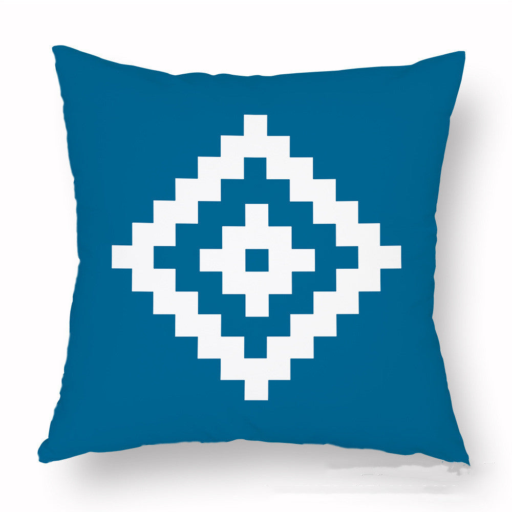 KTX-535123 Light Peach Skin Digital Printed Pillowcase - Casual Fashion Design