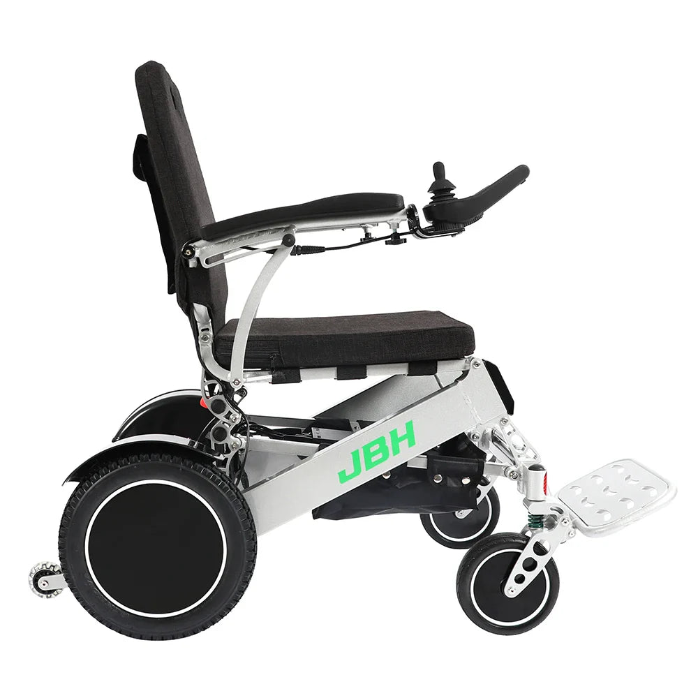 KTX-535315 180KG Capacity Electric Wheelchair with Electromagnetic Brake, Foldable Aluminum Frame, 20km Range