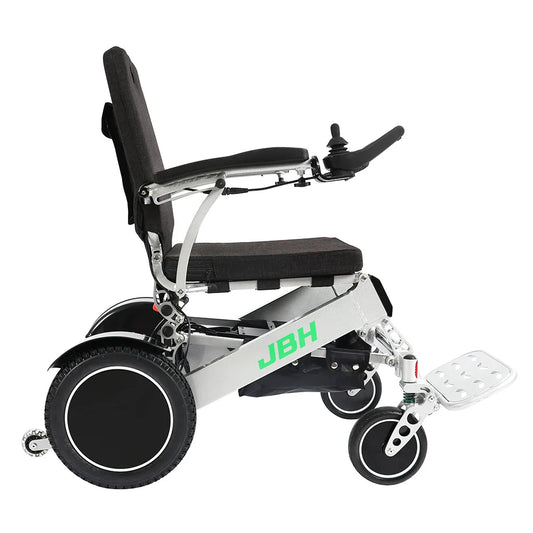 KTX-535315 180KG Capacity Electric Wheelchair with Electromagnetic Brake, Foldable Aluminum Frame, 20km Range