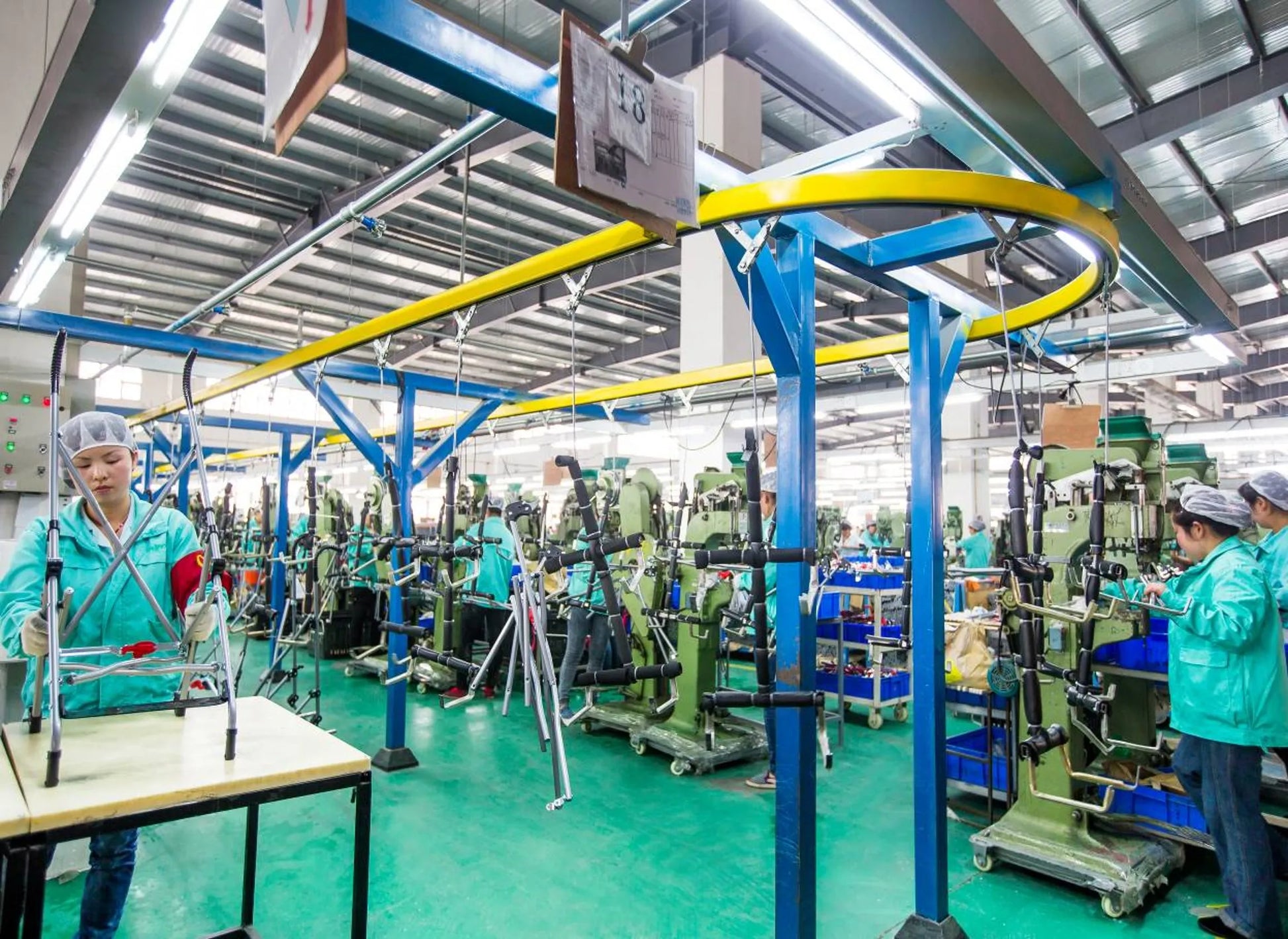 KTX-535635 Lightweight Side-by-Side Double Stroller with Individual Recline and Easy Fold Mechanism