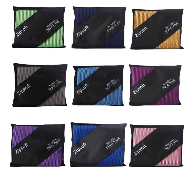 KTX-536019 Superfine Fiber Exercise Towel - Multiple Sizes Available