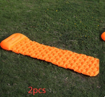 KTX-538579 Inflatable Double Camping Mat with Lycra for Outdoor Activities