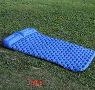 KTX-538579 Inflatable Double Camping Mat with Lycra for Outdoor Activities
