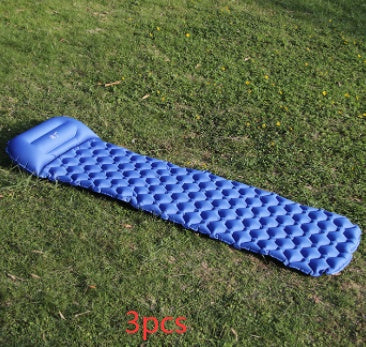 KTX-538579 Inflatable Double Camping Mat with Lycra for Outdoor Activities