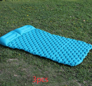 KTX-538579 Inflatable Double Camping Mat with Lycra for Outdoor Activities