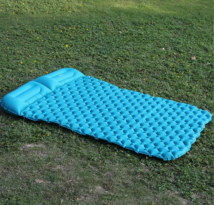KTX-538579 Inflatable Double Camping Mat with Lycra for Outdoor Activities