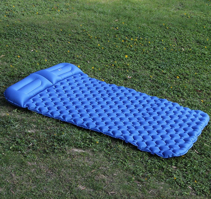 KTX-538579 Inflatable Double Camping Mat with Lycra for Outdoor Activities