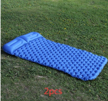 KTX-538579 Inflatable Double Camping Mat with Lycra for Outdoor Activities