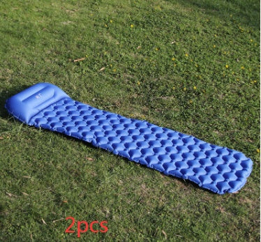 KTX-538579 Inflatable Double Camping Mat with Lycra for Outdoor Activities
