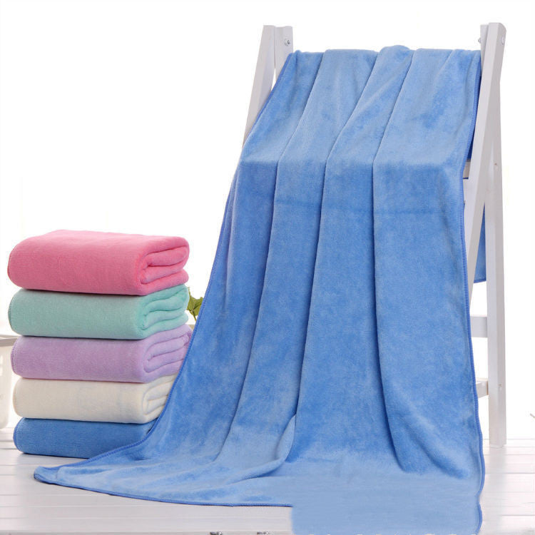 KTX-539475 Microfiber Bath Towel 70x140 cm – Absorbent Superfine Fiber for Beach, Salon, and Therapy Use