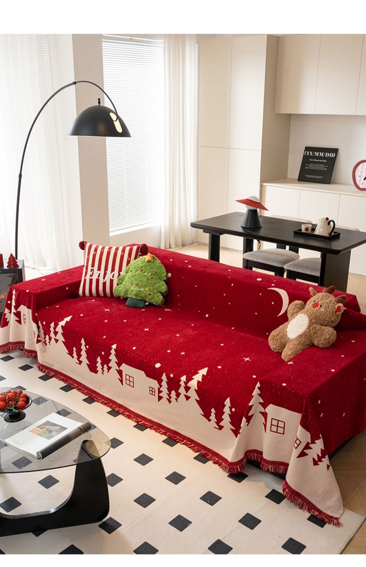 KTX-539795 Universal Anti-Slip Full-Coverage Sofa Cover for All Seasons and Holidays