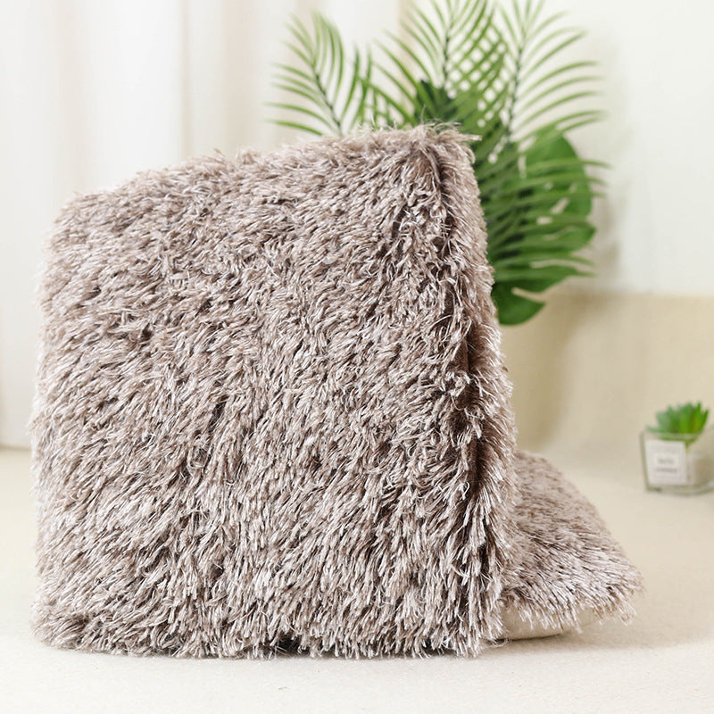 KTX-540179 Semi-closed Cat Nest for Small Dogs and Cats - Winter Warmth Pet Bed, Soft Cloth Material