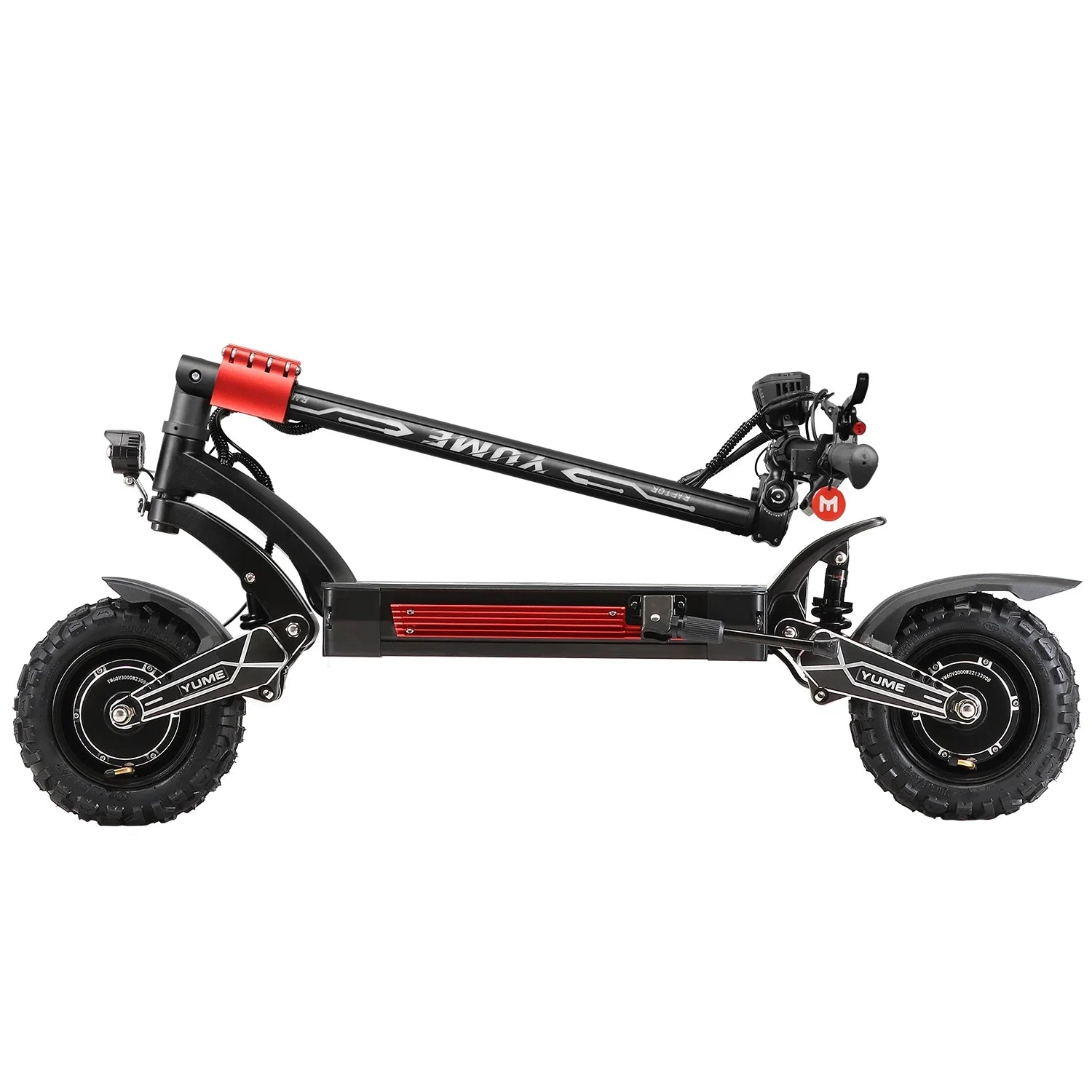 KTX-540243 Dual Motor 60V Electric Scooter, Long Range Foldable Off-Road E-Scooter, Max Load 150kg, 49KM/H Speed