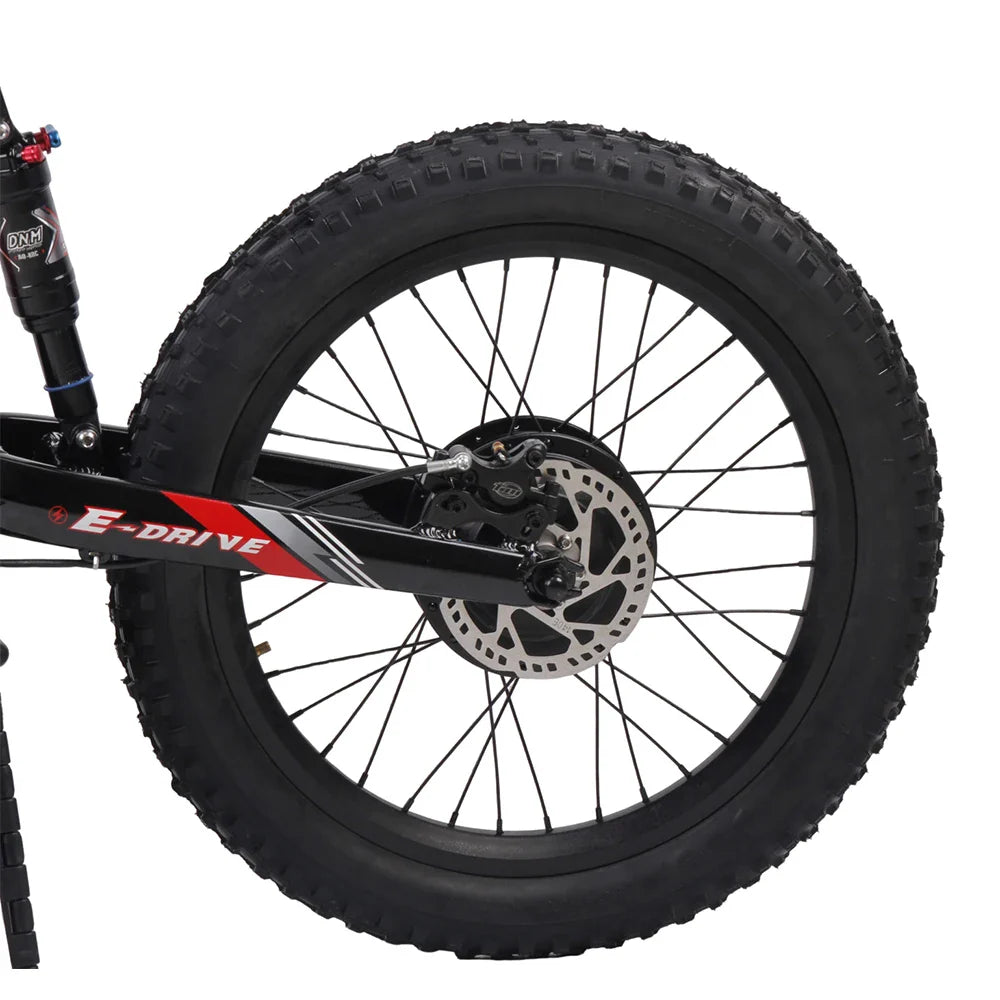 KTX-541459 Electric Balance Bike for Kids - 36V 1200W Motor with Aluminum Frame and Off-Road Tires