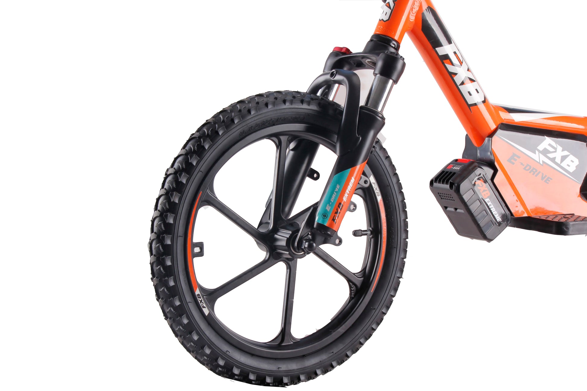 KTX-542611 16-Inch Kids Electric Bike, 350W Brushless Motor, 36V Battery, 30KM Range, Hydraulic Suspension, Ages 5-8 Years