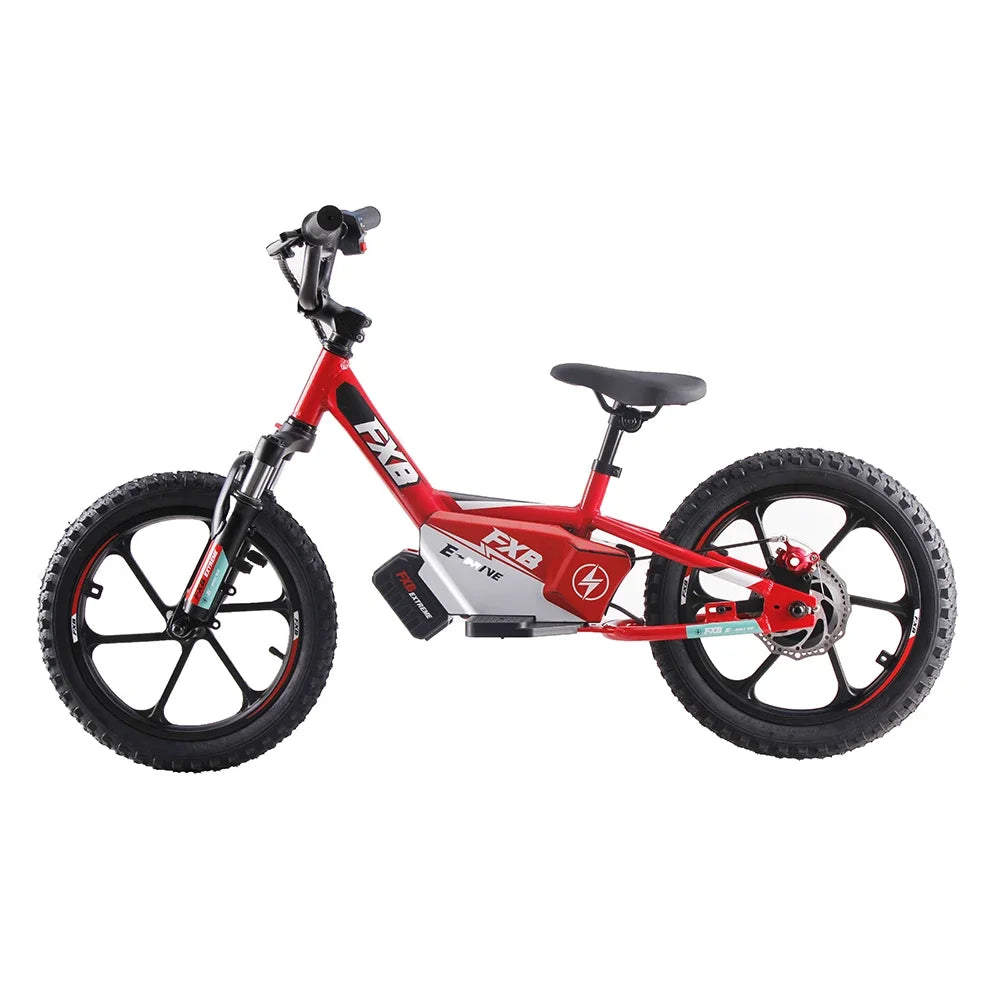 KTX-542611 16-Inch Kids Electric Bike, 350W Brushless Motor, 36V Battery, 30KM Range, Hydraulic Suspension, Ages 5-8 Years