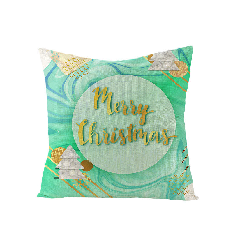 KTX-543251 Cartoon Anime Style Linen Pillowcase Cover - 45x45cm Cushion Cover with PP Cotton Filling