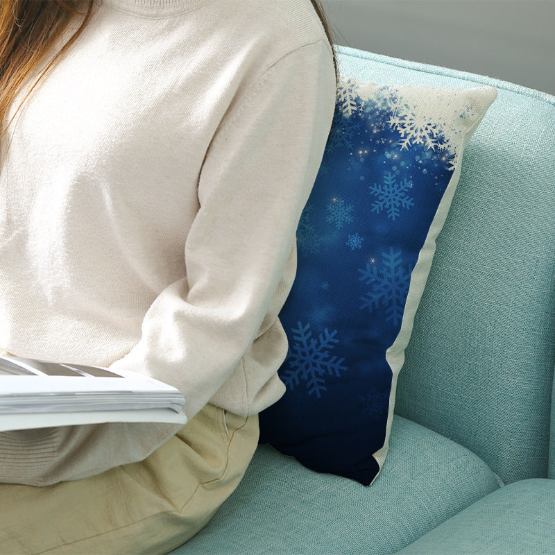 KTX-543251 Cartoon Anime Style Linen Pillowcase Cover - 45x45cm Cushion Cover with PP Cotton Filling