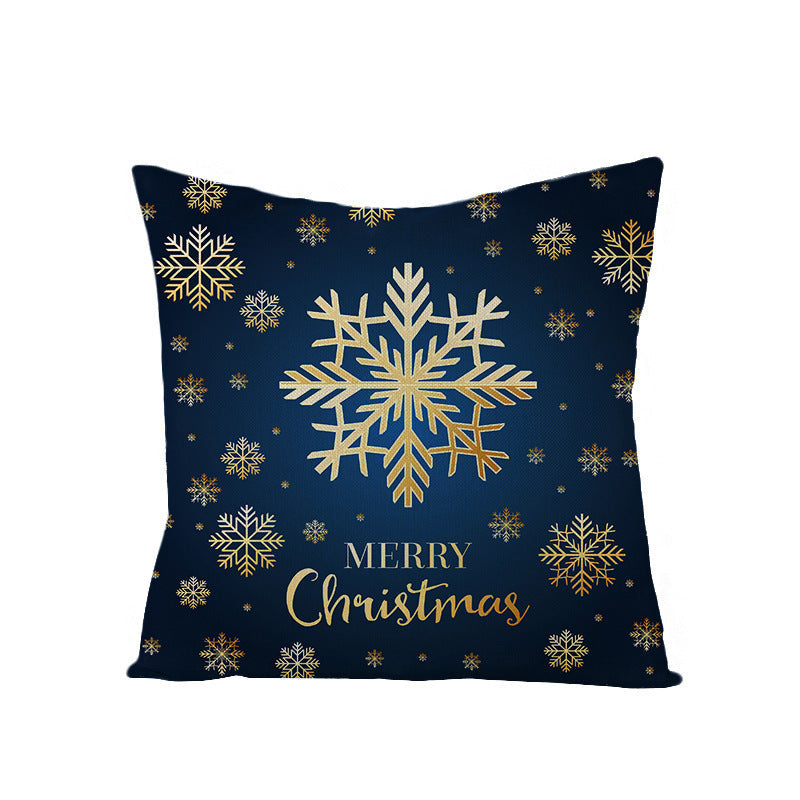 KTX-543251 Cartoon Anime Style Linen Pillowcase Cover - 45x45cm Cushion Cover with PP Cotton Filling