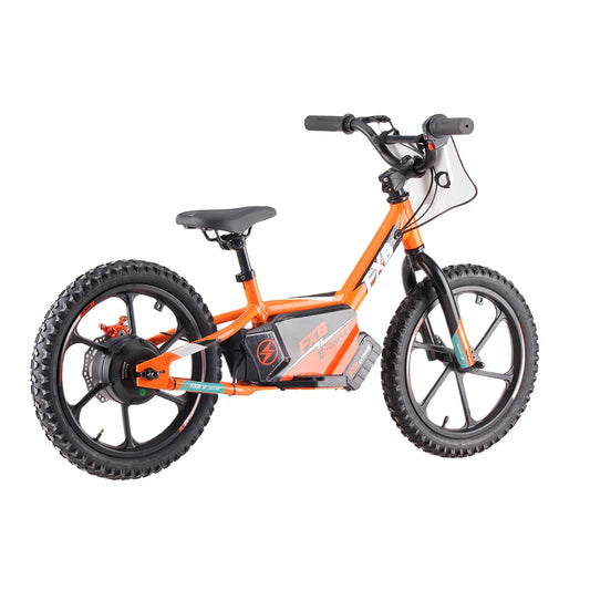 KTX-543763 16-Inch Electric Balance Bike for Kids with 2-Speed Gears and Steel Fork Suspension