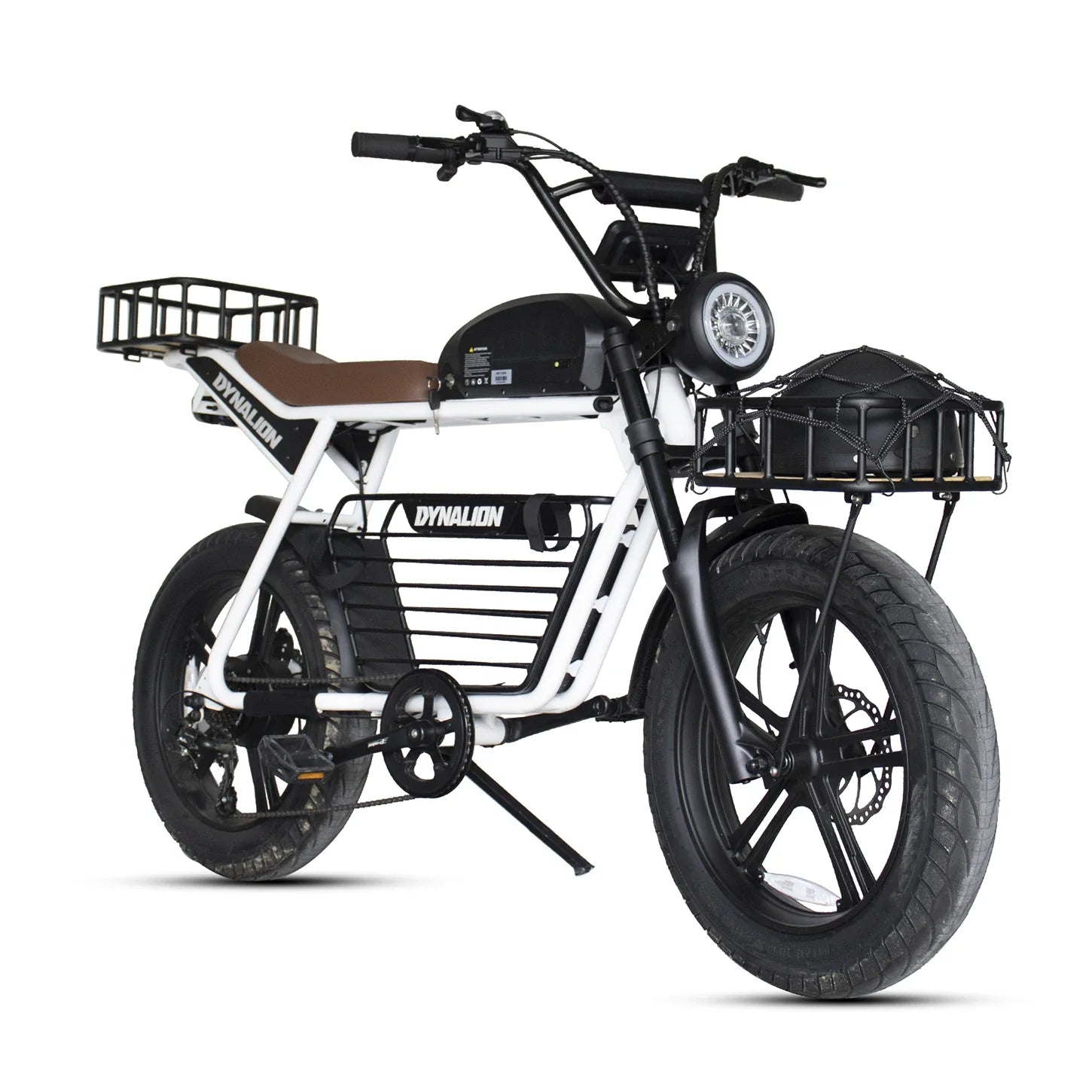 KTX-545427 1000W Electric Mountain Bike with Steel Frame, Disc Brakes, and 20" Fat Tires