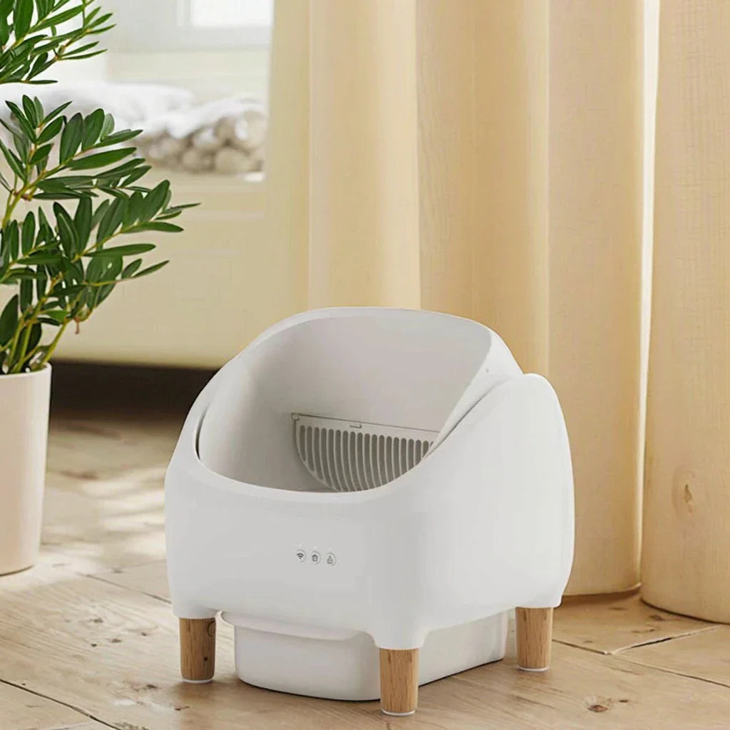 KTX-547091 Automatic Smart Cat Litter Box with Odor Control and Fresh Air Purification