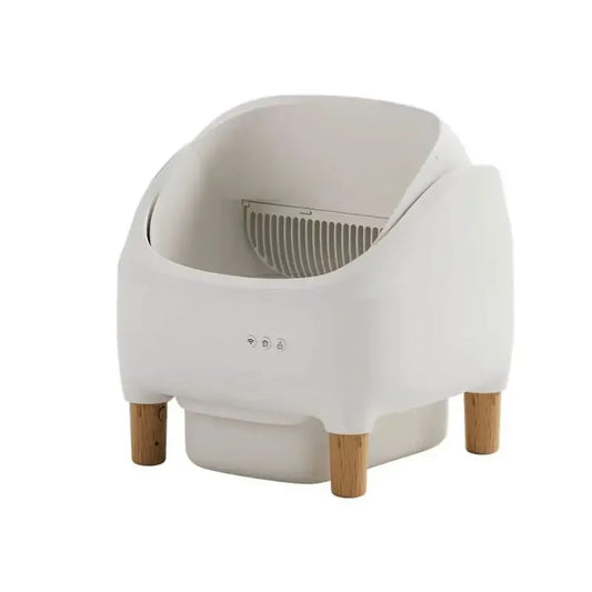 KTX-547091 Automatic Smart Cat Litter Box with Odor Control and Fresh Air Purification