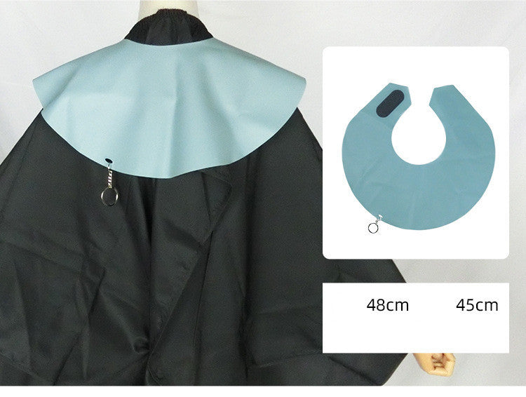 KTX-547219 Hairdressing Shoulder Pads for Hair Cutting and Dyeing - 48cm x 45cm Shawl for Barbers and Stylists