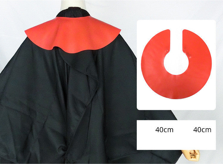 KTX-547219 Hairdressing Shoulder Pads for Hair Cutting and Dyeing - 48cm x 45cm Shawl for Barbers and Stylists