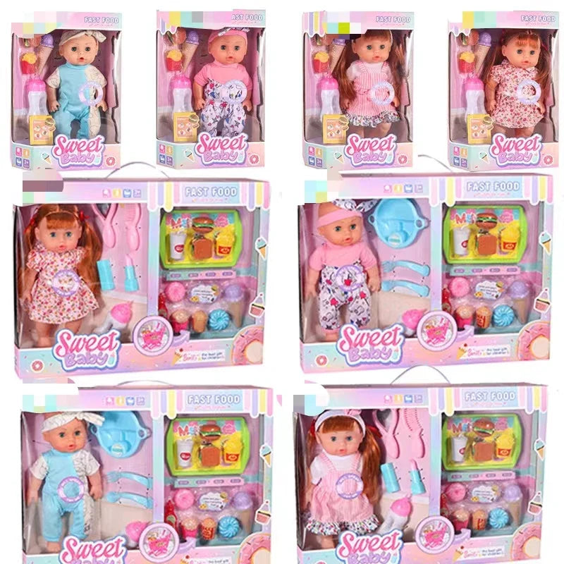 KTX-547475 Lifelike Reborn Baby Doll in Soft Vinyl and Silicone for Children Ages 0-14 Years