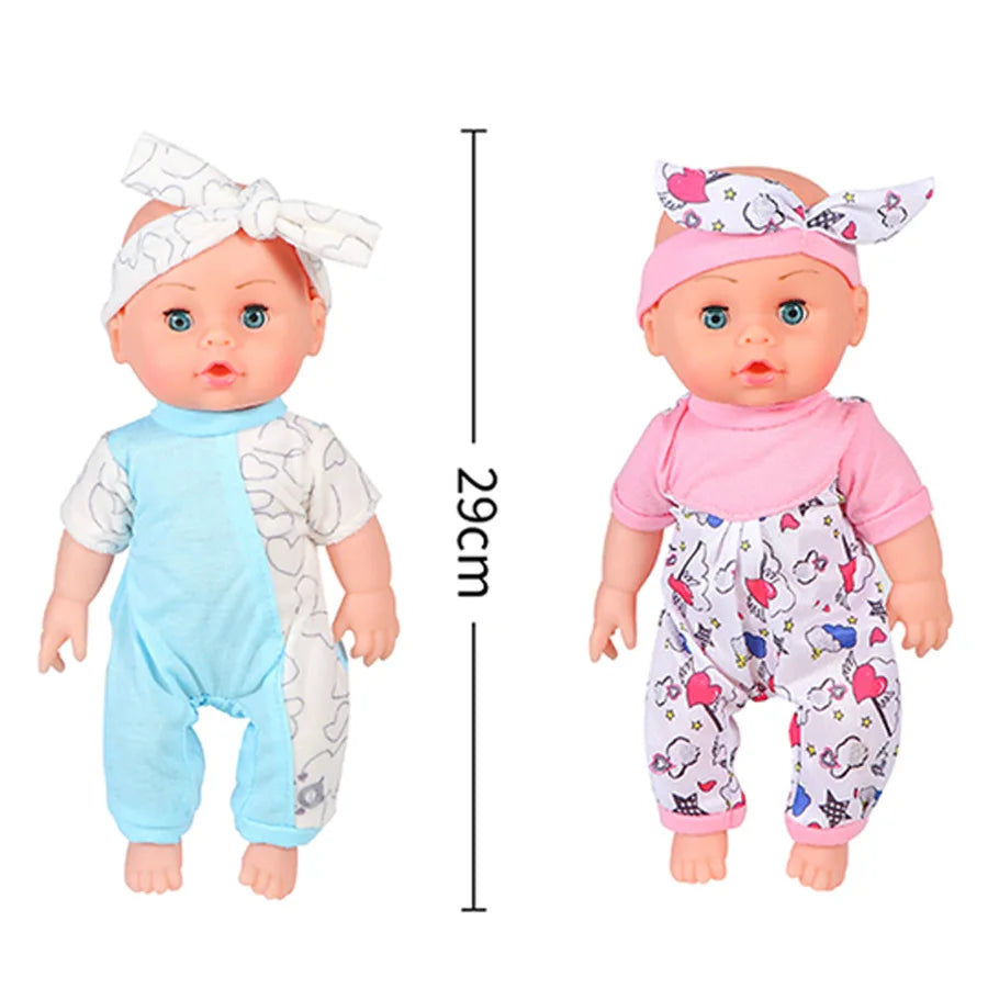 KTX-547475 Lifelike Reborn Baby Doll in Soft Vinyl and Silicone for Children Ages 0-14 Years