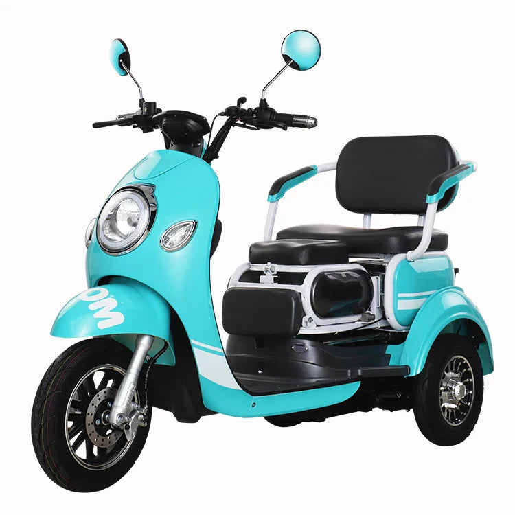 KTX-547667 Electric 3-Wheel Off-Road Scooter with Foldable Design and 60-80km Range