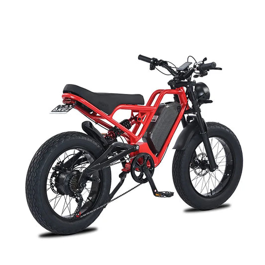 KTX-548499 5000W High-Performance Electric Fat Bike with 7 Speed Gears and Hydraulic Disc Brakes