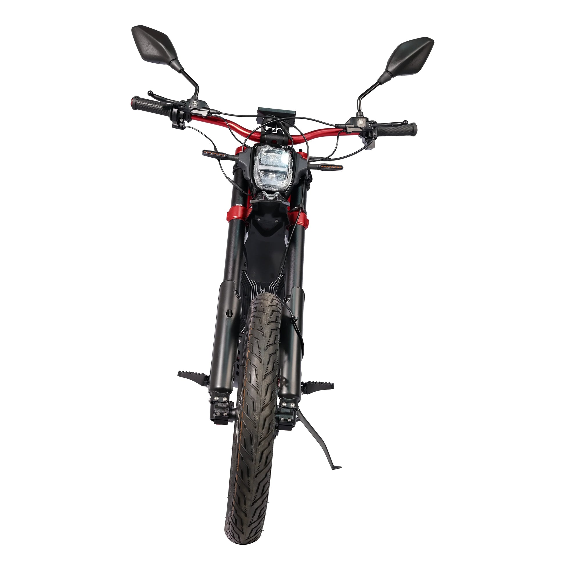 KTX-548883 60V 6500W Electric Mid-Drive Bike with 40Ah Battery, Off-Road Capabilities, Dual Hydraulic Suspension, and Oil Disc Brakes