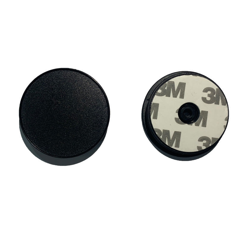 KTX-549011 Sleek Diamond-Studded Silicone Ring Bracket Mobile Phone Airbag Holder in Black and White