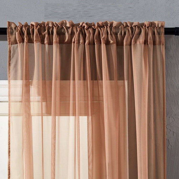 KTX-549651 Cotton and Linen Black Vertical Curtain for Modern Spaces, 150x250 cm