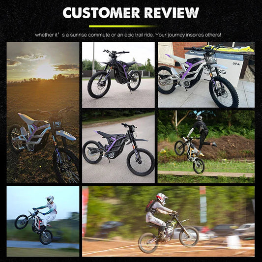 KTX-549651 Electric Dirt Bike 16.8KW Motor, Adjustable Suspension, 72V 40Ah Battery, 120km Range, 95KM/H Top Speed