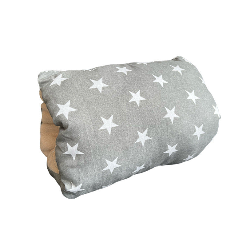 KTX-550931 Cotton Fleece-Lined Nursing Pillow Sleeve for Infants in Various Modern Designs